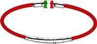 Pulsera Zancan Hombre in Plata ESB091-RO - ESB091-RO